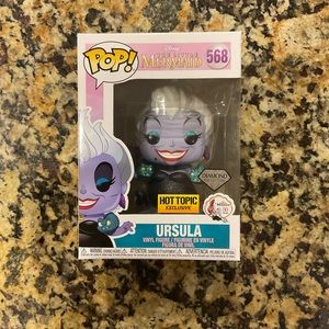 Funko POP! Ursula #568 - Diamond Collection - Hot Topic Exclusive - BNIB